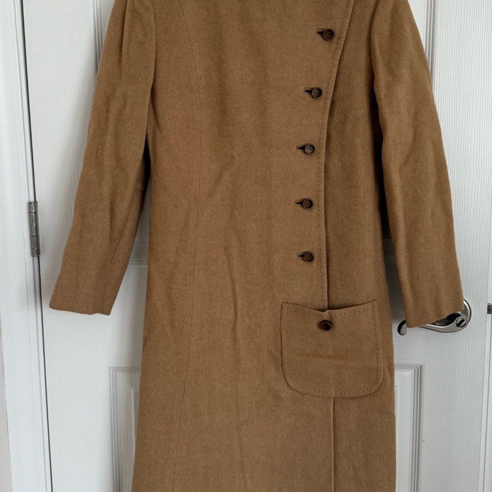 Vintage 1960s The Room St. Regis Simpson’s Camel Hair Shift Dress XXS/XS
